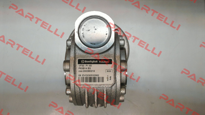 VF 30 P1 60 P63 B14 B3 Hw=14mm i=60 Bonfiglioli