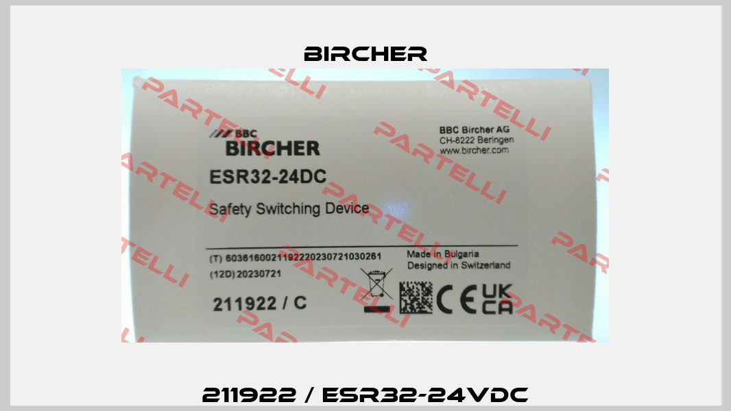 211922 / ESR32-24VDC Bircher