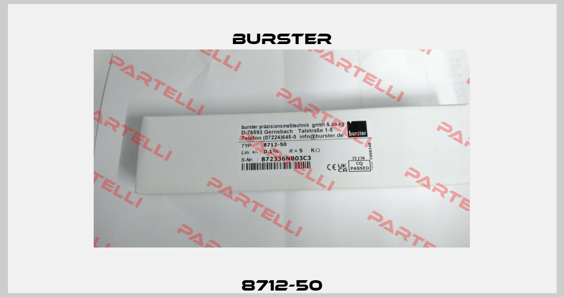 8712-50 Burster